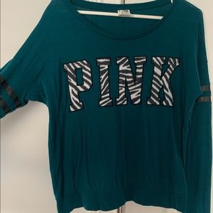 PINK Victoria’s Secret long sleeve scoop neck